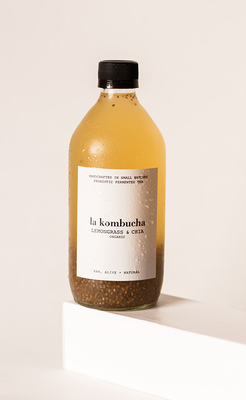 la kombucha - lemongrass & chia seeds